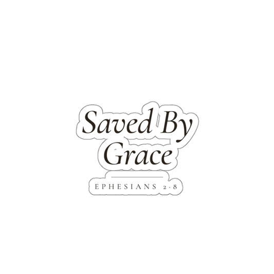Saved By Grace Sticker